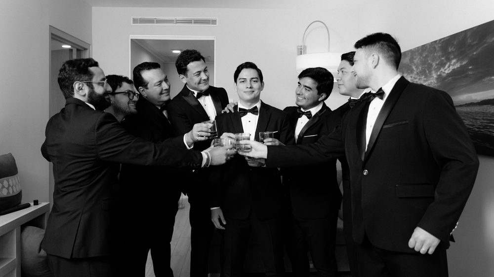 Sal with friends